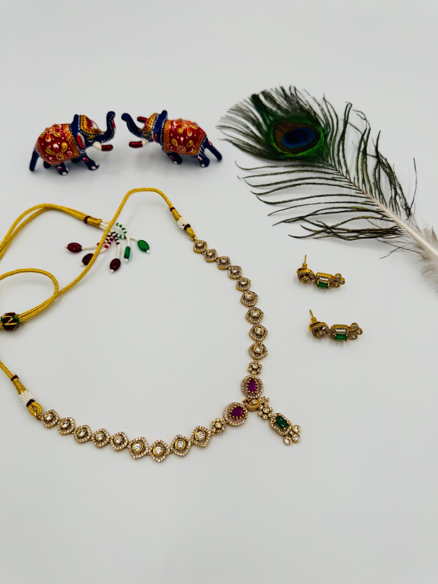 GOLD SHORT NECKLACE GSN21
